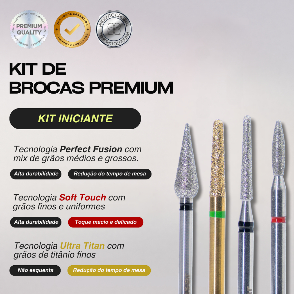 Broca Titânio para Unha: Onde Comprar | BuscaProdutos