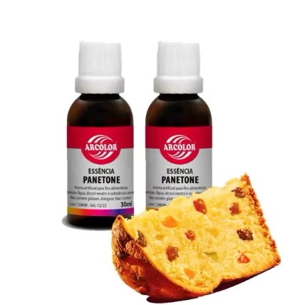 ESSÊNCIA COMESTÍVEL ARTIFICAL PANETONE 30ML ARCOLOR