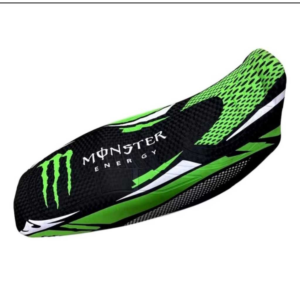 Capa de Banco Para Moto Titan Fan Start Bros 125 150 160 Personalizada Monster