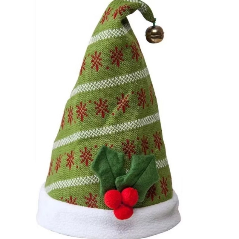 GORRO MALUCO MUSICAL A PILHA PAPAI NOEL NATALINO