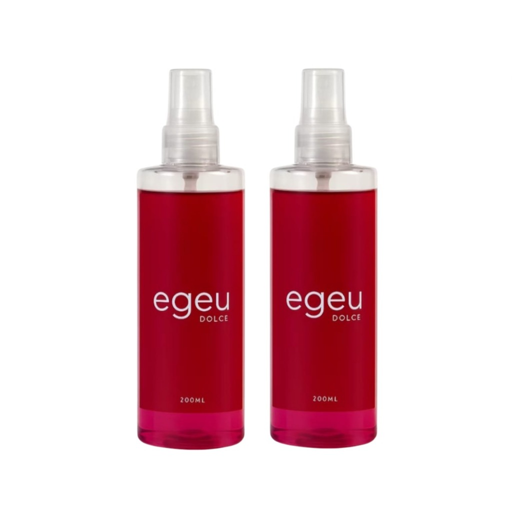 Kit Com 2 Body Splash Feminino - EGEU DOLCE 110ml Cada