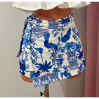 Short Saia Feminino Estampadao look Réveillon roupa Natal ano novo em Oferta na Shopee