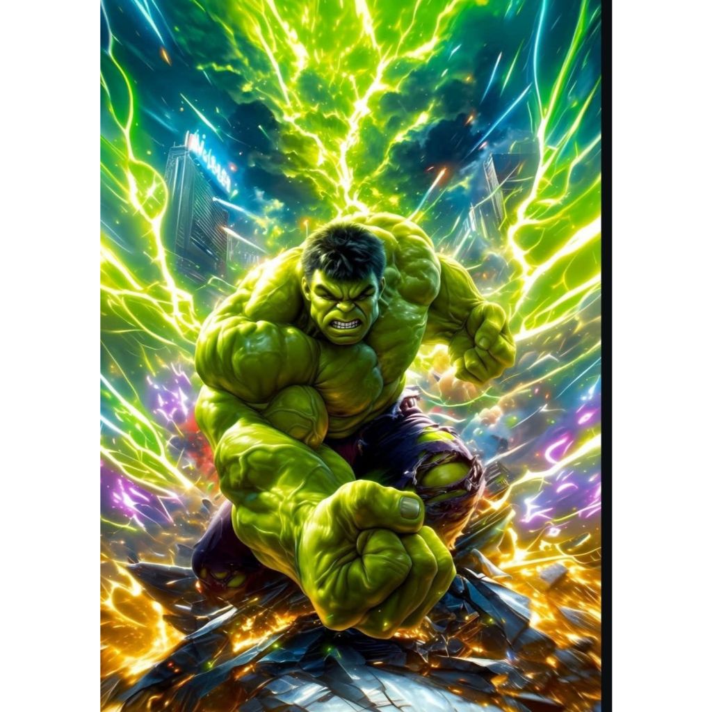 TOALHA MARVEL SUPER HEROI PRAIA PISCINA BANHO - MENINO - HULK