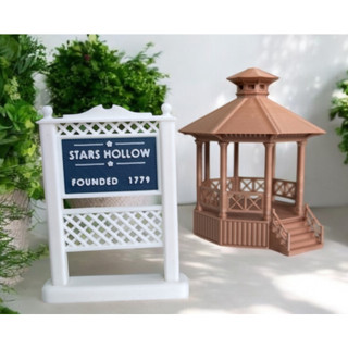 Decoração Coreto e Placa Stars Gilmore Girls Tal Mãe Tal Filha Série Personalziado em 3d