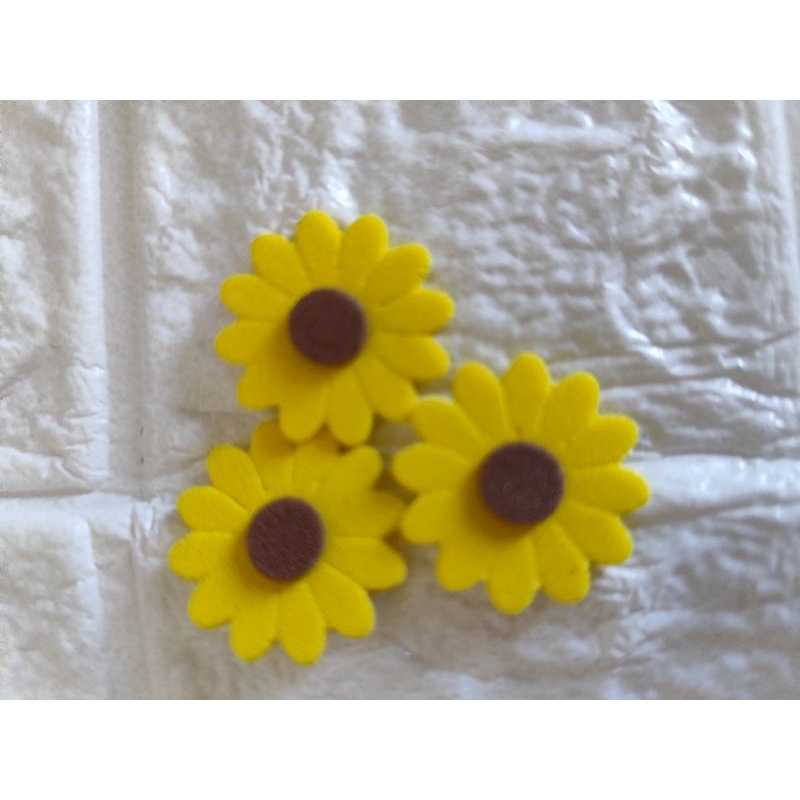 Flores Eva Mini Margarida 2,5 cm (30 unidades)