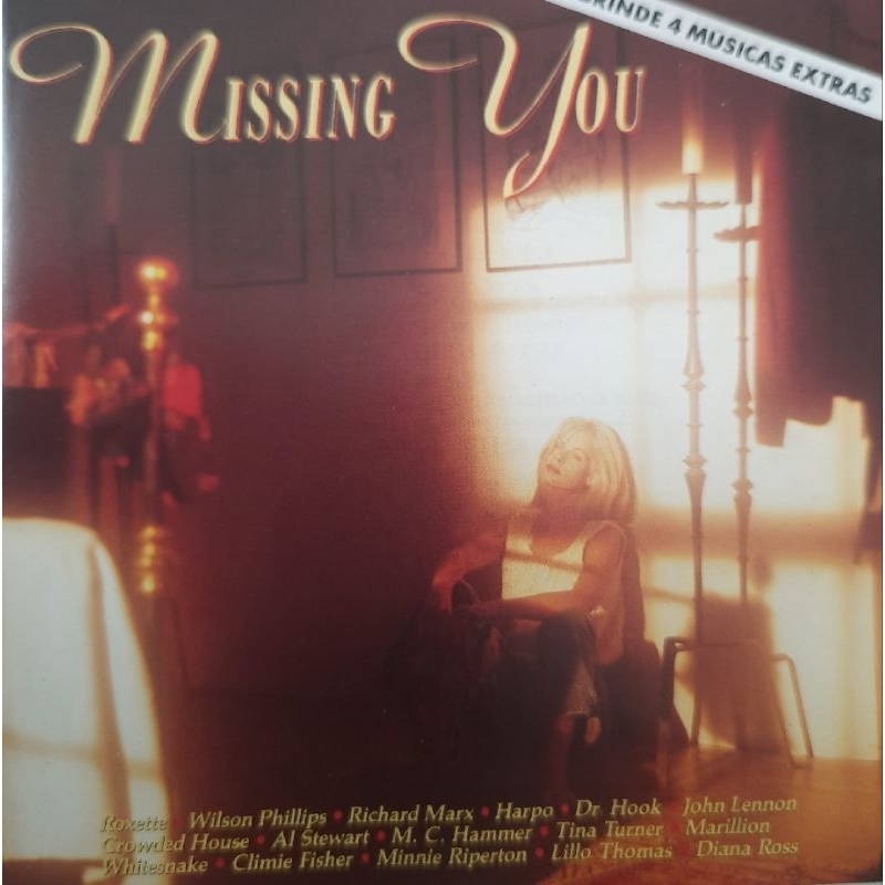 CD - Missing You - Românticas Internacionais