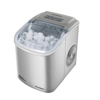 Máquina de Gelo Mondial 12kg Turbo Ice Premium MG-12-GI Cinza 220V