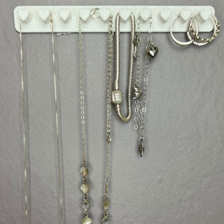 Organizador de Joias Porta Bijuterias Coração Pendurar Parede Suporte Colares e Pulseiras Gancho em Oferta na Shopee