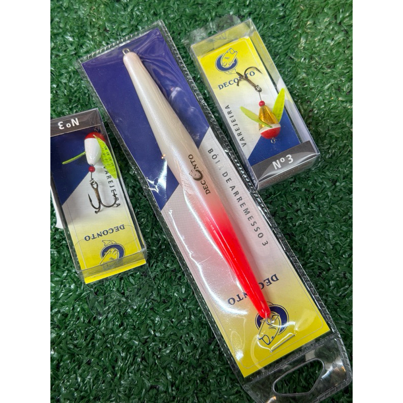 Kit Isca Deconto 2 Varejeira Spinner Nº2 + Boia Nº2