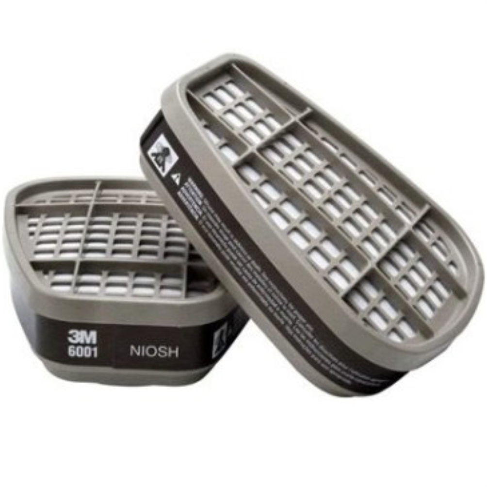 Filtro cartucho Quimico 3m 6001 Para Mascara 6200 7502 6800