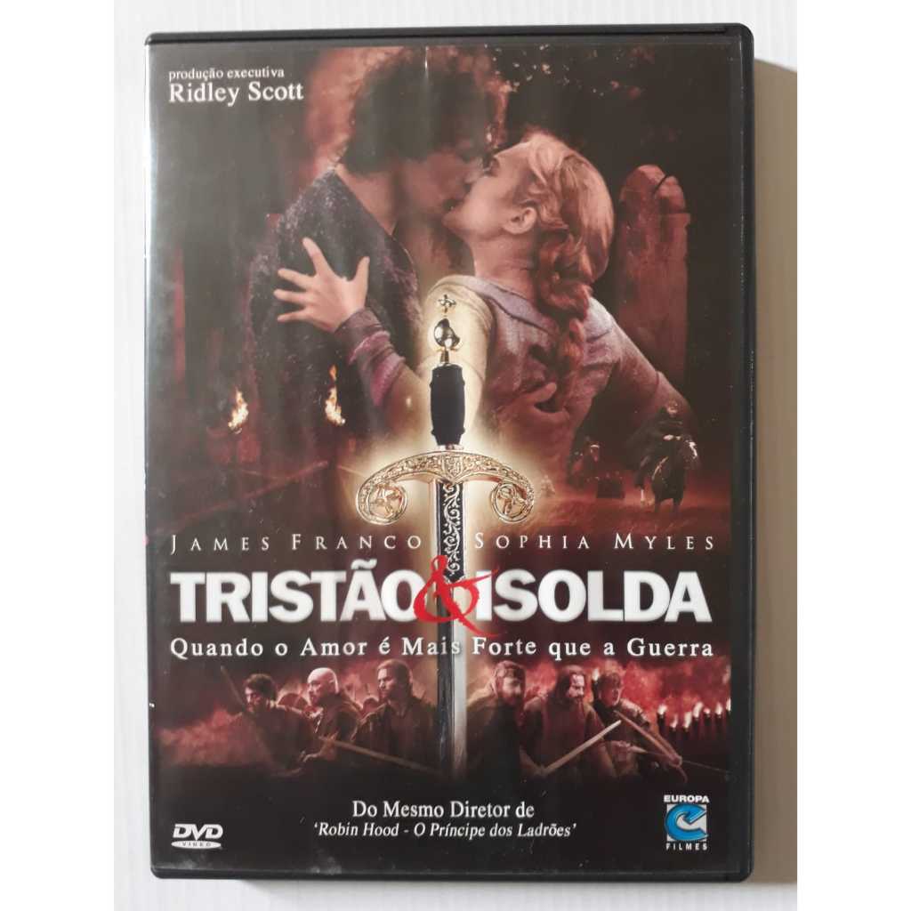 Dvd Tristão e Isolda (2006) - Sophia Myles, James Franco - Original Usado