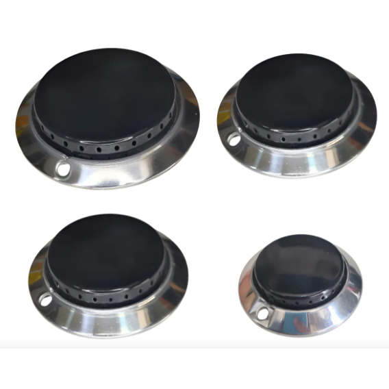 Kit 4 Espalhadores + 4 Queimadores Fogão Electrolux Super Chef 52sb 2 Médio 1 Grande 1 Mini em Oferta na Shopee