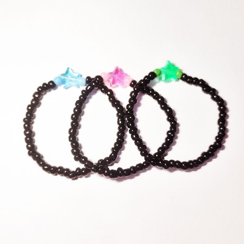 Conjunto de pulseiras Meninas Superpoderosas para Trio de amigos
