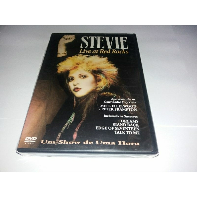 Dvd - Stevie Nicks - Live at Red Rocks 1987 - Fleetwood Mac - Lacrado