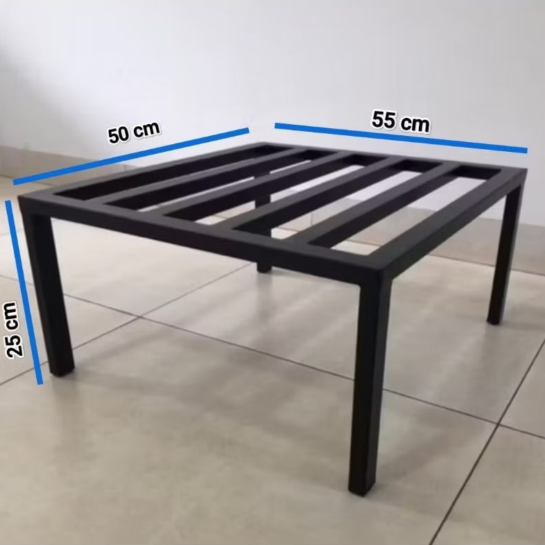 Suporte para Lava-Louças 50x55x25 cm - Estrutura em Metalon Reforçado - Preto em Oferta na Shopee