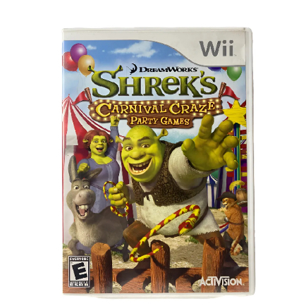 Jogo Shreks Carnival Craze Nintendo Wii (Usado)