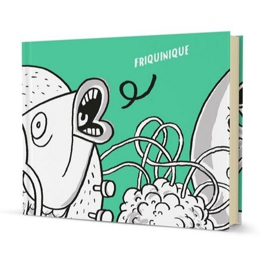 Livro/HQ Friquinique - Edição Esgotada 2013 - Relíquia Quadrinho BR Arte Visual, Design & Ilustração Indie - Raro