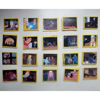 Lote de 10 Figurinhas do Álbum Batman A Série Animada - Ed. Abril - 1994
