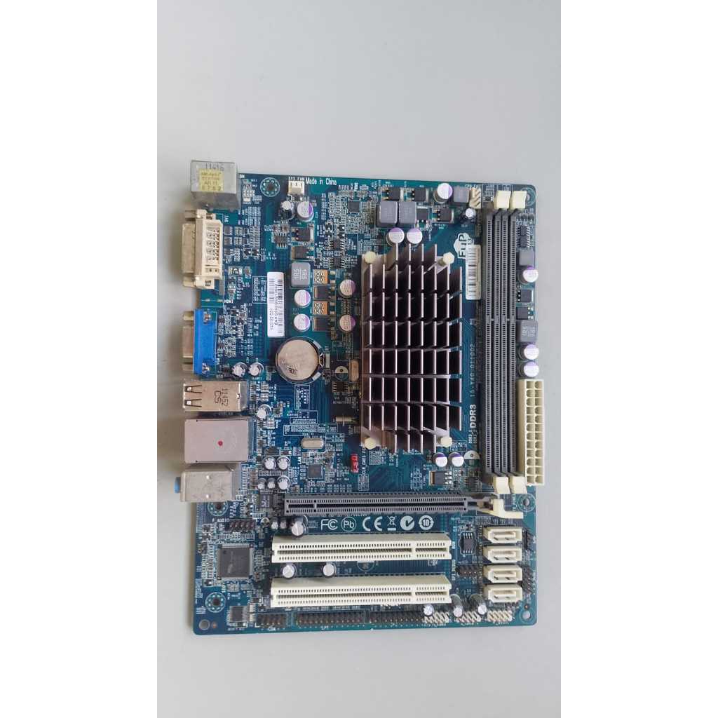 Placa Mãe Ddr3 Ecs Ecs Hdc-m Integrado AMD C-50 é um processador dual-core de 1.0 GHzCom Nota Fiscal.