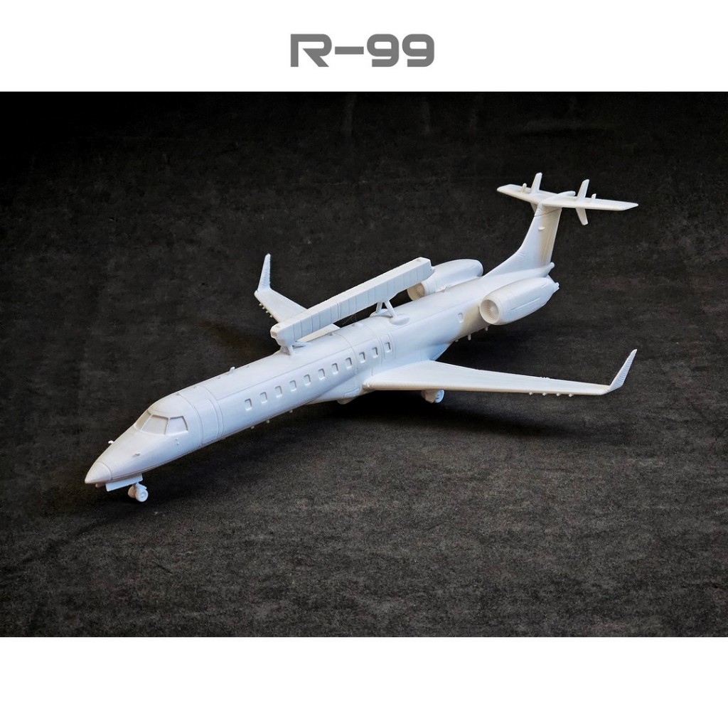 Avião Embraer R-99 Maquete Escala Plastimodelo
