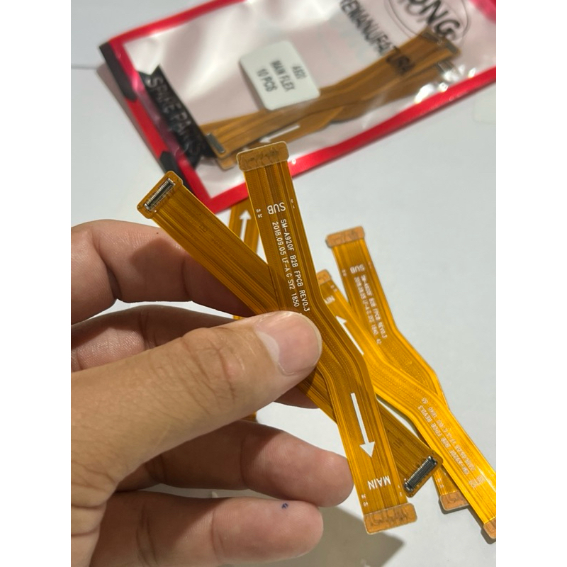 Flex LCD Samsung A920 | Cabo Flex da Tela A9 2018 | Peça de Reposição Premium