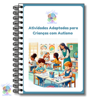 Atividades Adaptadas para Autismo | Alfabetização Anos Iniciais | Coordenação, Pareamento e Linguagem | 51 páginas em Oferta na Shopee