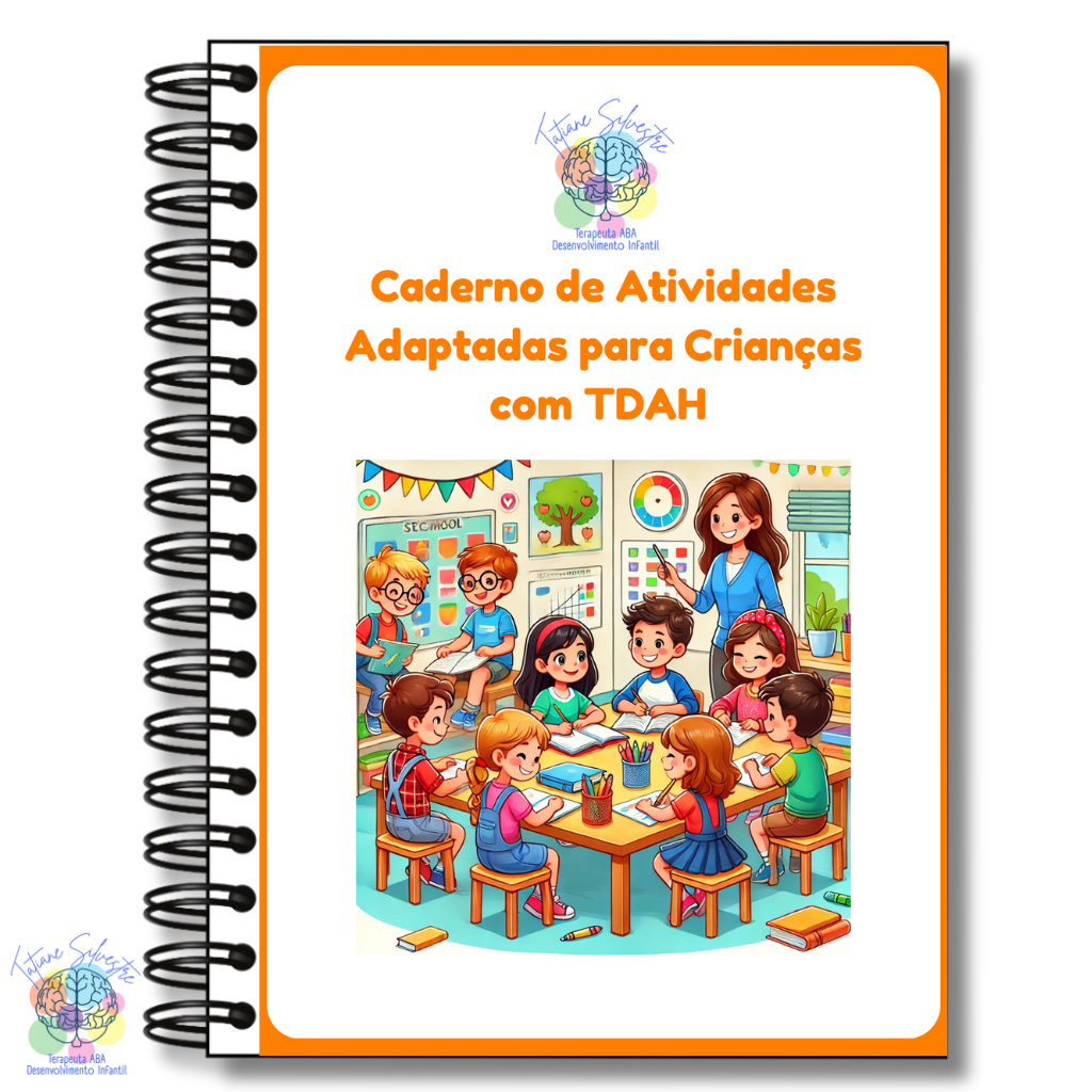 Atividades para Crianças com TDAH | Alfabetização e Atenção | 77 páginas | Material Completo | Envio Imediato em Oferta na Shopee