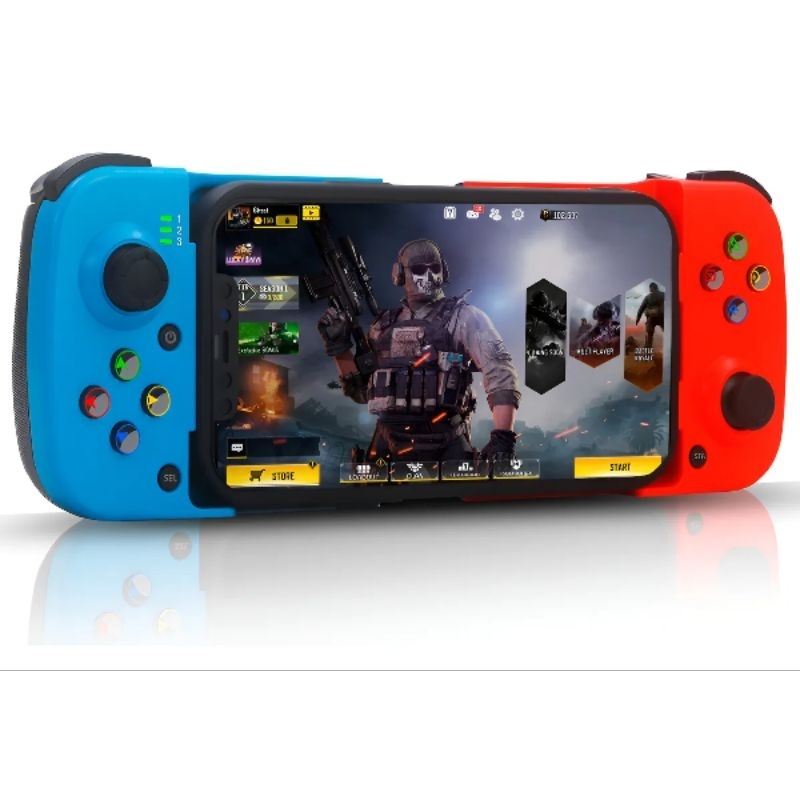 Controle Joystick Gamepad BSP-D3 Bluetooth Celulares Android, iOS, iPad, PC, Consoles Menor Preço