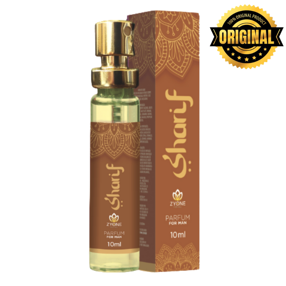 Sharif Árabe Zyone Cosméticos Masculino Parfum 10ml Alta Fixação Essência Premium em Oferta na Shopee