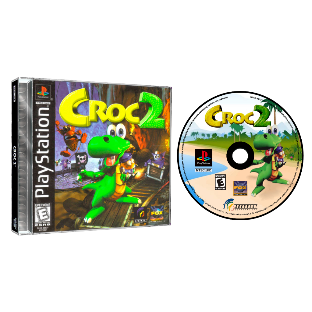 Jogo Croc 2 Para PS1 Playstation 1