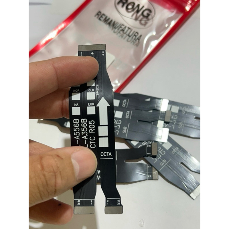 Cabo Flex LCD Samsung A35 / A55 | Flex Placa Mãe Main Sub A356 / A556 | Peça Nova de Reposição