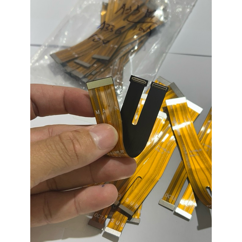 Cabo Flex LCD Samsung A33 5G A336 | Flex Placa Mãe Main Sub | Peça Nova de Reposição Premium