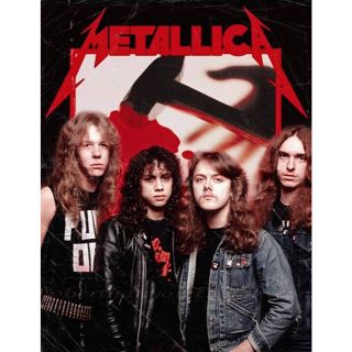Poster Metalica - Banda - Metalica em Oferta na Shopee