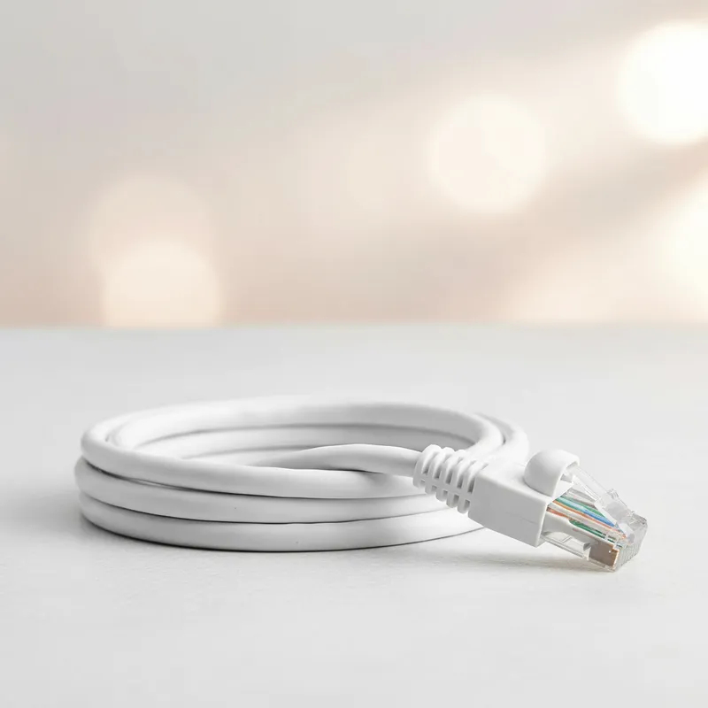 Cabo de rede cat6 UTP Furukawa-Sohoplus Branco 1 metro