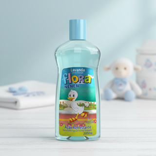 Deo Colônia Lavanda Para Crianças Flora Nenen 200ML Cheirinho De Bebê Delicado Boa FIxação em Oferta na Shopee