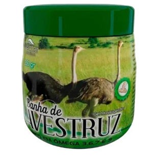 01 Gel Massagem Banha de Avestruz - Alívio de Dores Musculares - Nectar Cosméticos 200g em Oferta na Shopee