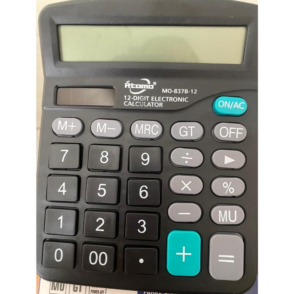CALCULADORA DE MESA GRANDE 12 DÍGITOS ELETRÔNICA