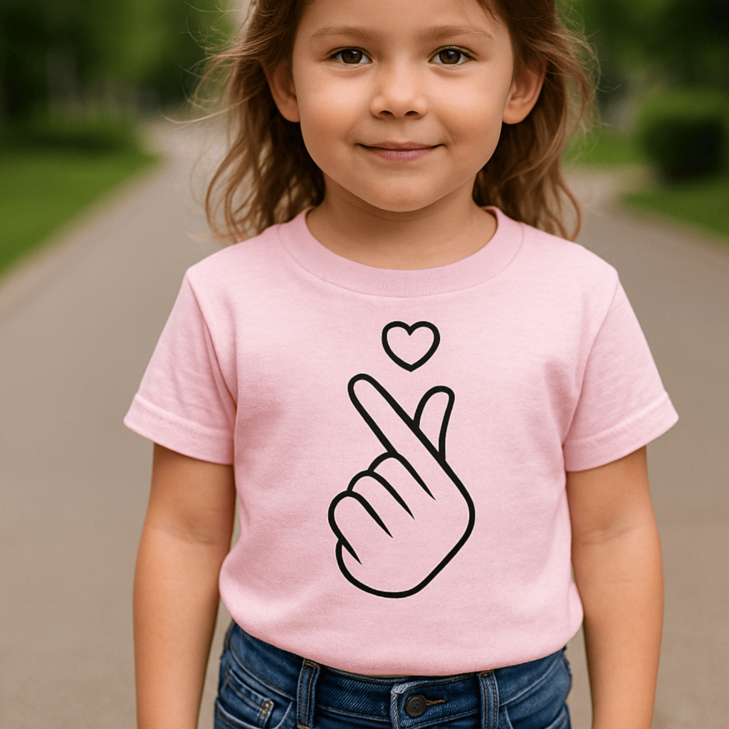 CAMISETA INFANTIL JUVENIL MENINA MÃO CORAÇÃO,BLUSINHA 100% ALGODÃO,MODINHA PROMOÇÃO em Oferta na Shopee