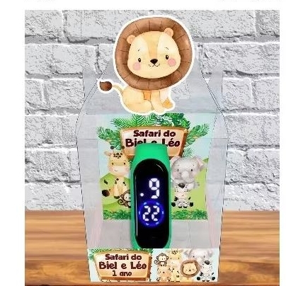 20 caixas de acetato personalizada COM RELÓGIO DIGITAL, lembrancinha de festa infantil adulto LEIA A DESCRIÇÃO e adulto em Oferta na Shopee