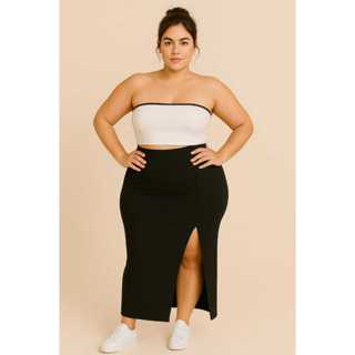 RS MODAS - CONJUNTO VALERIA PLUS SIZE TOP E SAIA MODA FEMININA em Oferta na Shopee