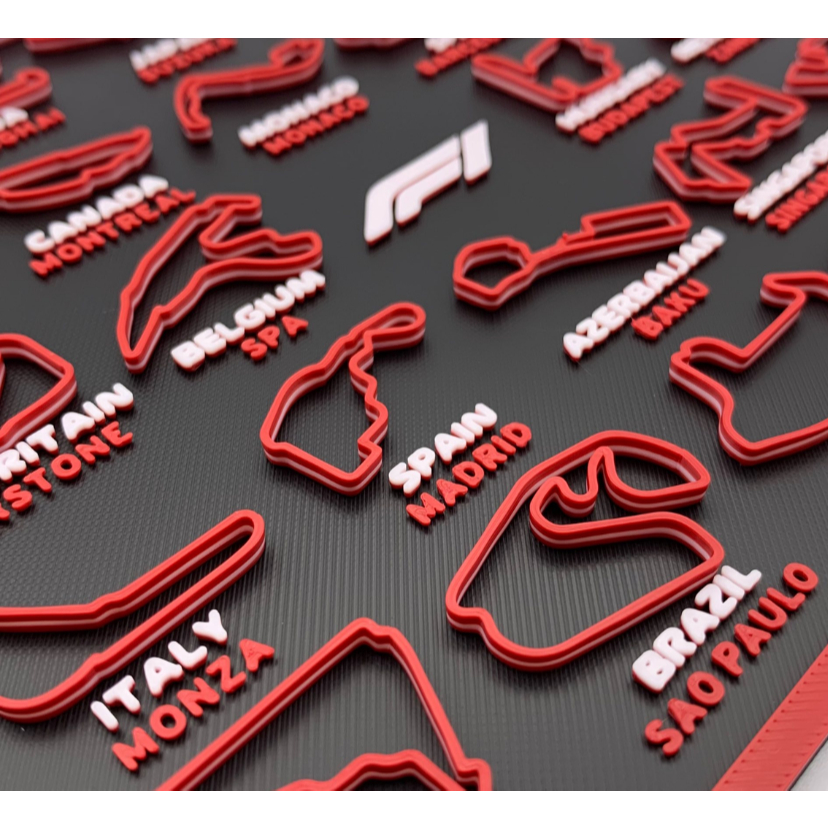 Decoração Quadro Formula 1 2026 F1 Corridas