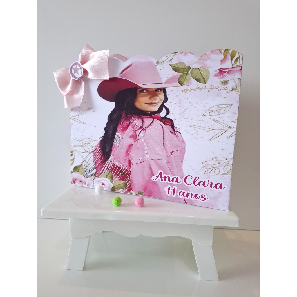 Sacolinha Ana Castela Personalizada Lembrancinha Festa de Aniversário | Qualquer Tema G|