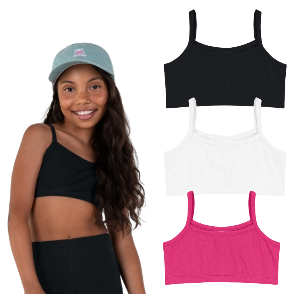 Top Infantil Juvenil Feminino Menina Em Cotton Brandili em Oferta na Shopee
