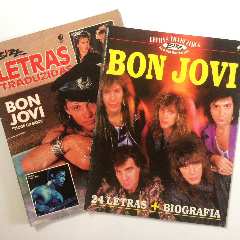 BIZZ LETRAS TRADUZIDAS ALBUM ESPECIAL E LETRAS BON JOVI E OUTROS