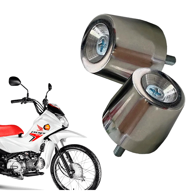 Par Peso de Guidão Honda POP PCX Biz Universal com Parafusos em Oferta na Shopee