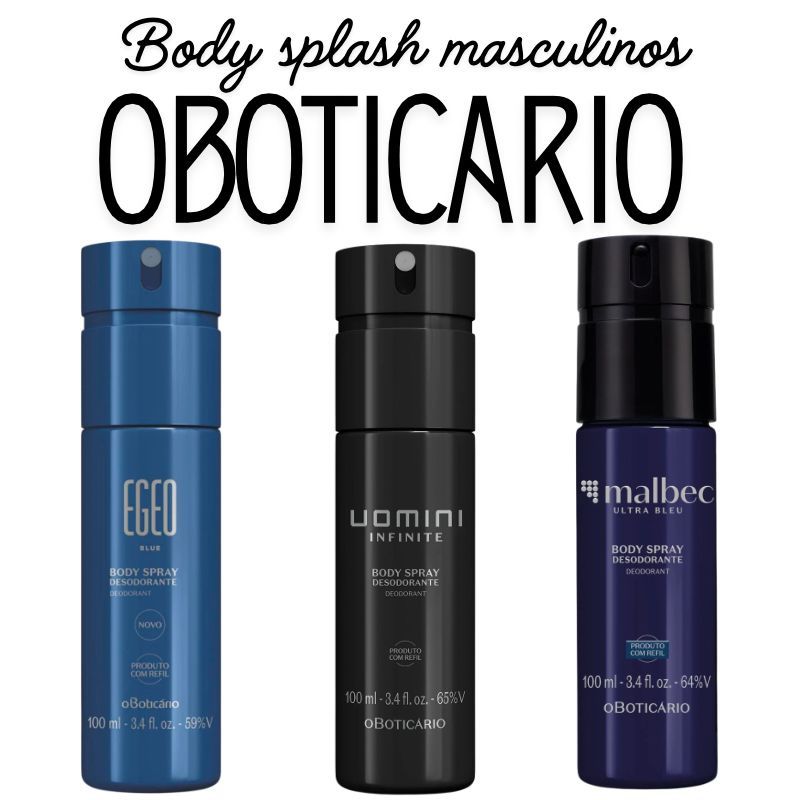 Body Splash Boticário Masculino: Onde Comprar | BuscaProdutos