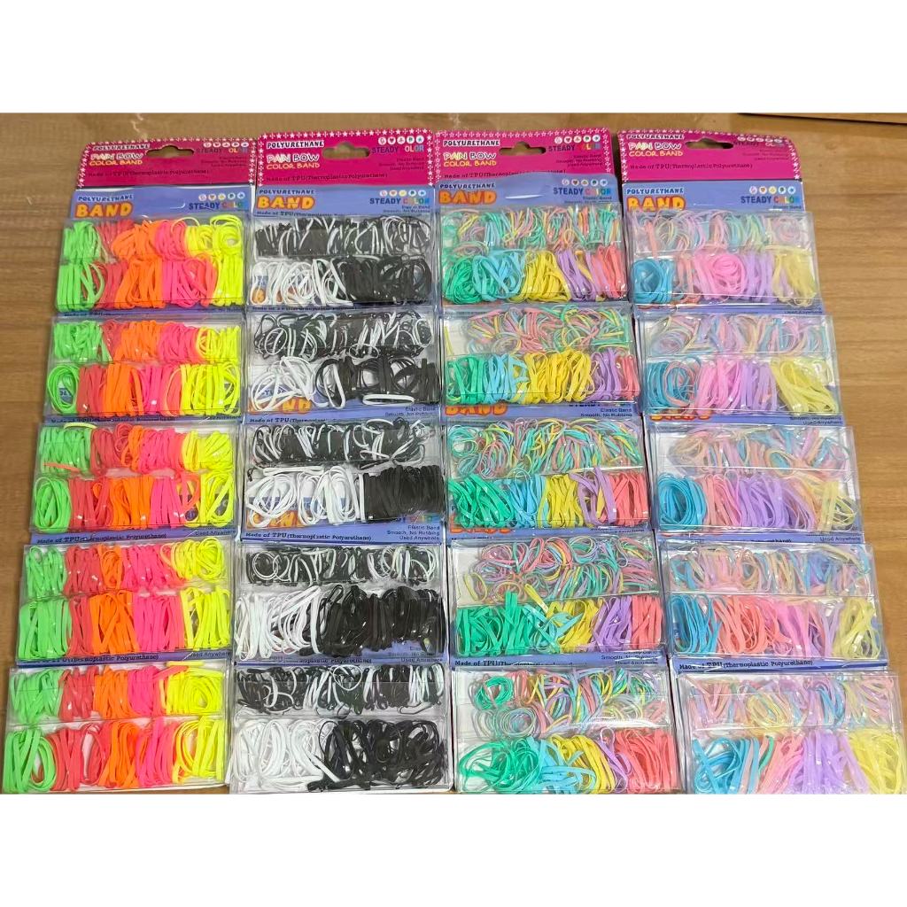 Kit 5 Caixas Elástico Cabelo Borrachinha Liguinha de Silicone PRONTA ENTREGA em Oferta na Shopee