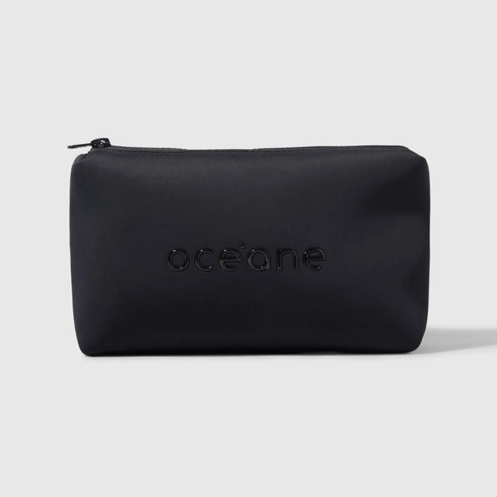 Oceane Nécessaire Preto/Rosa Daily Makeup