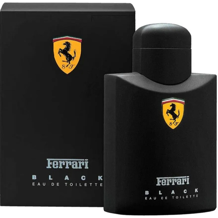 Perfume Ferrari Black Eau de Toilette Perfume Masculino 125ml