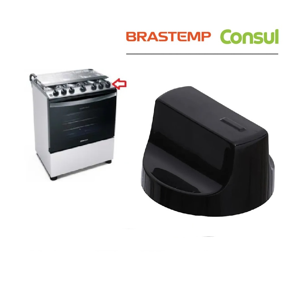 Botão Manipulo  Fogão Brastemp Original Bfs5v Bfd5